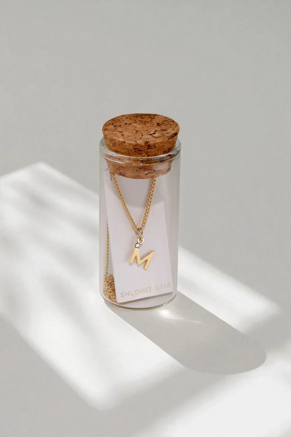 Tiny Initial Necklace