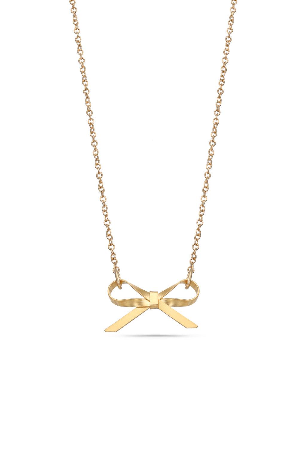 Bow Necklace