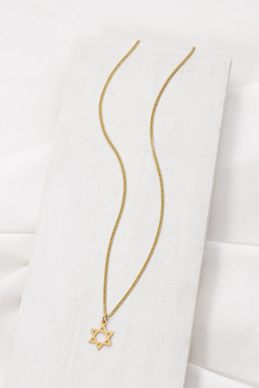 Tiny Star of David Necklace