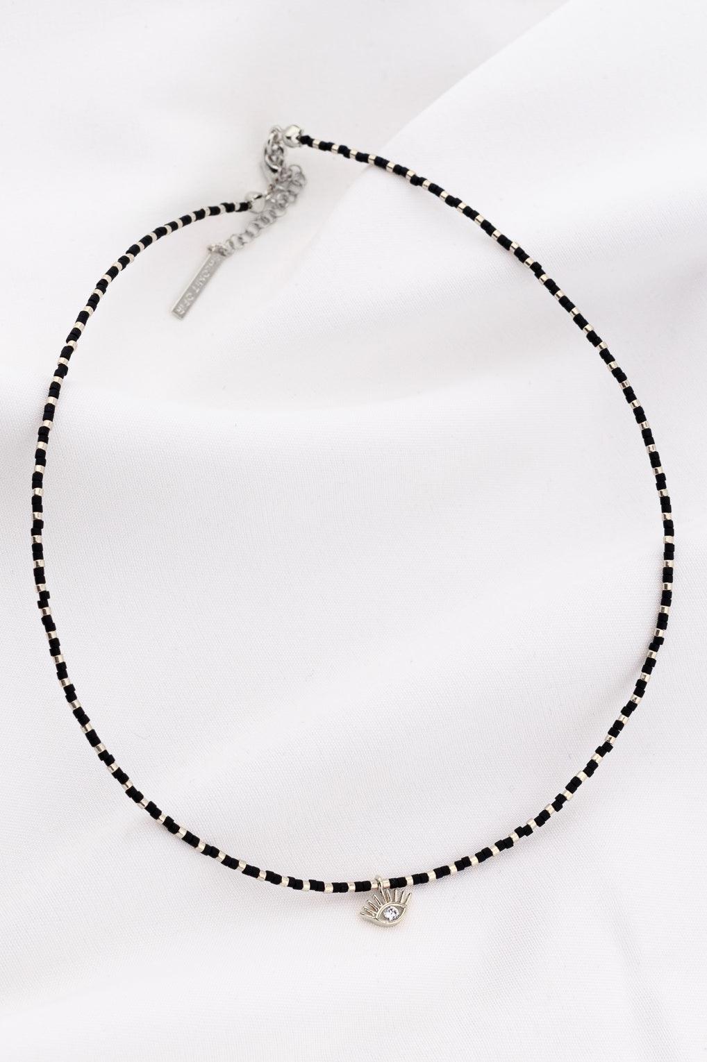 Evie Necklace Gold / 1 black