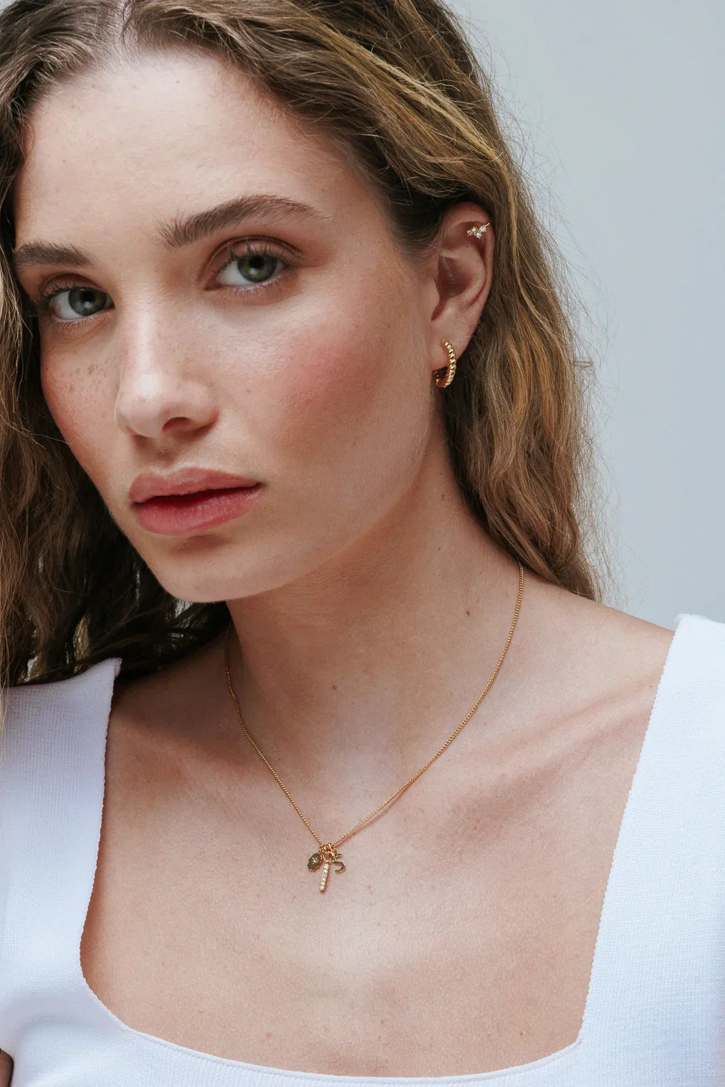 Charm Necklace - Thin Base Chain