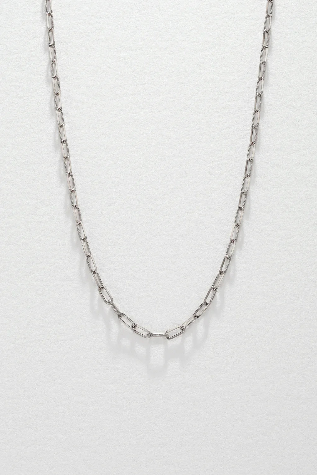 Charm Necklace - Small Paperclip Chain