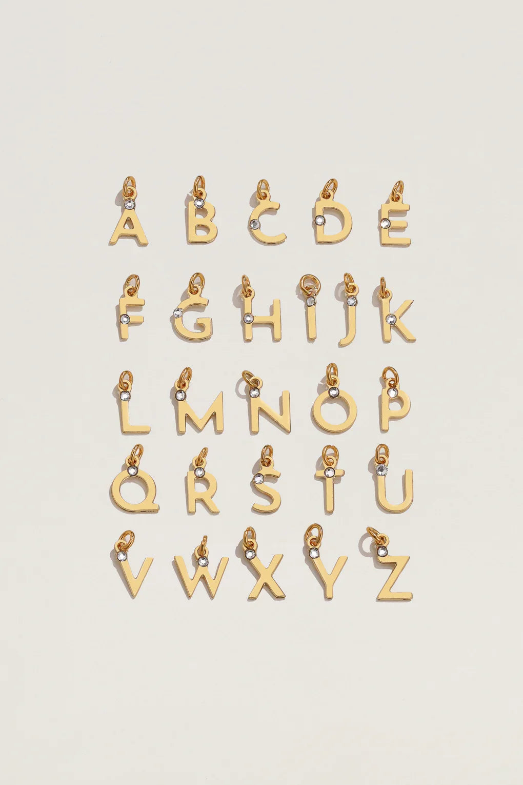 Tiny Initial Bracelet