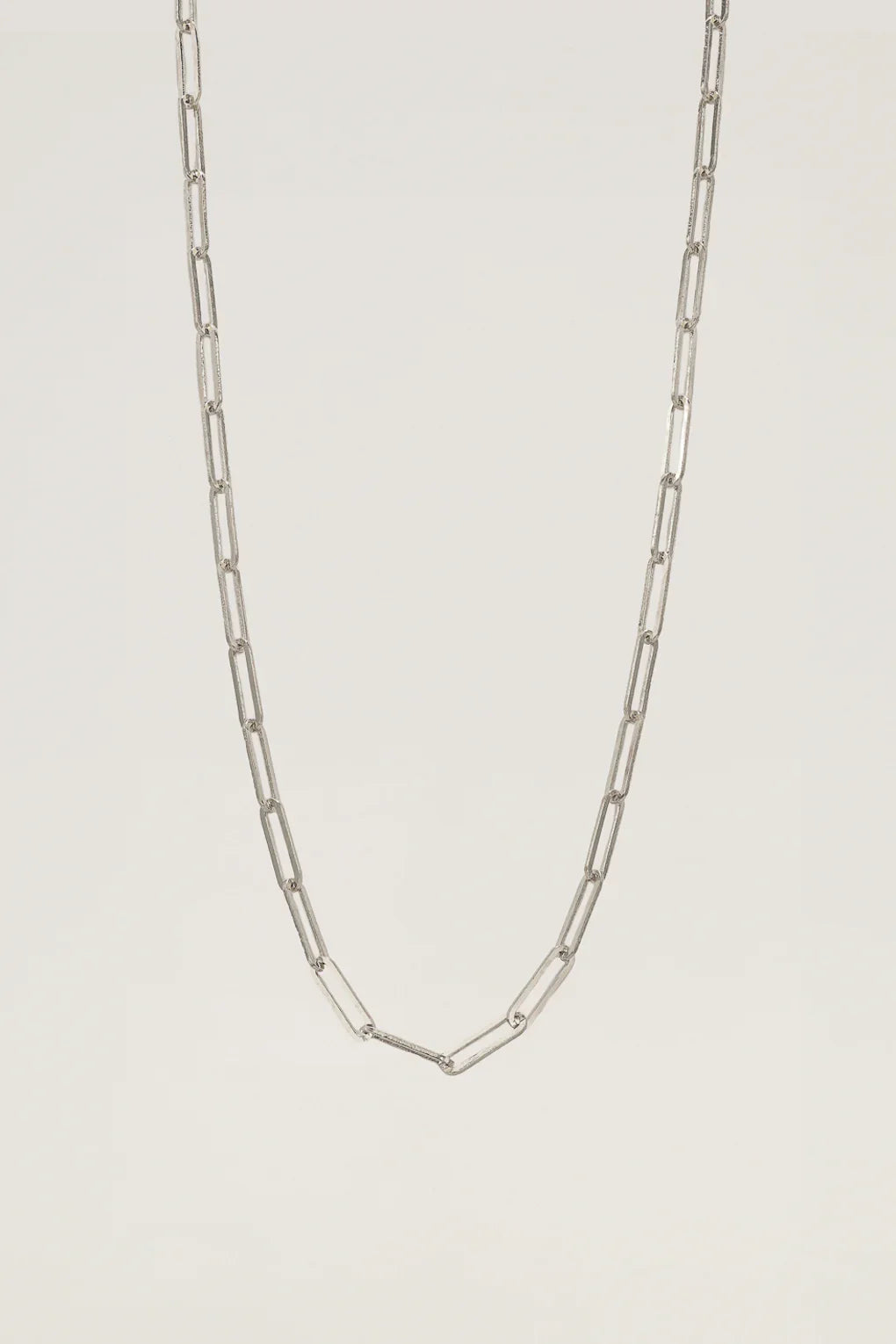 Charm Necklace - Medium Paperclip Chain