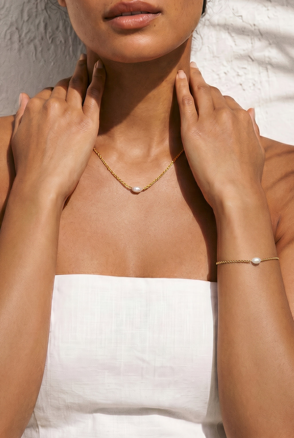 Single Pearl Necklace