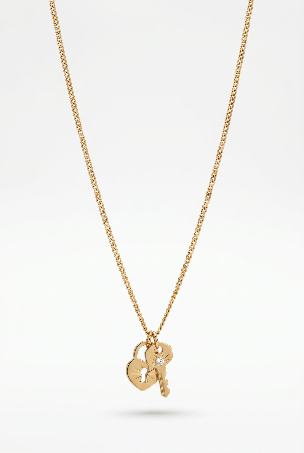 lock & key Necklace