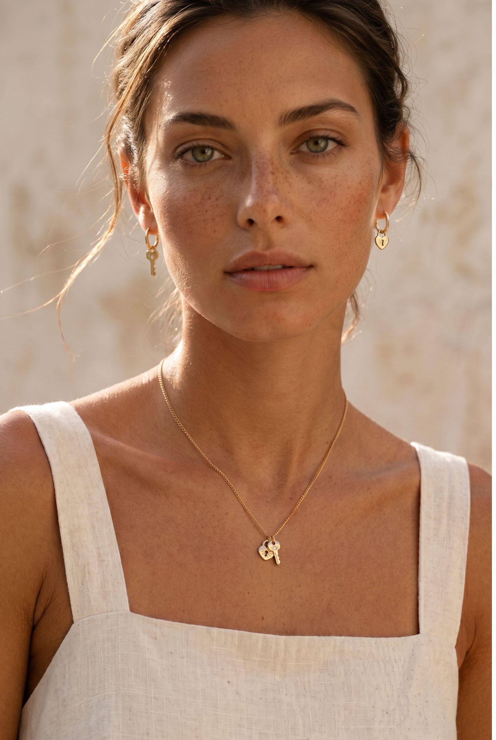 lock & key Necklace