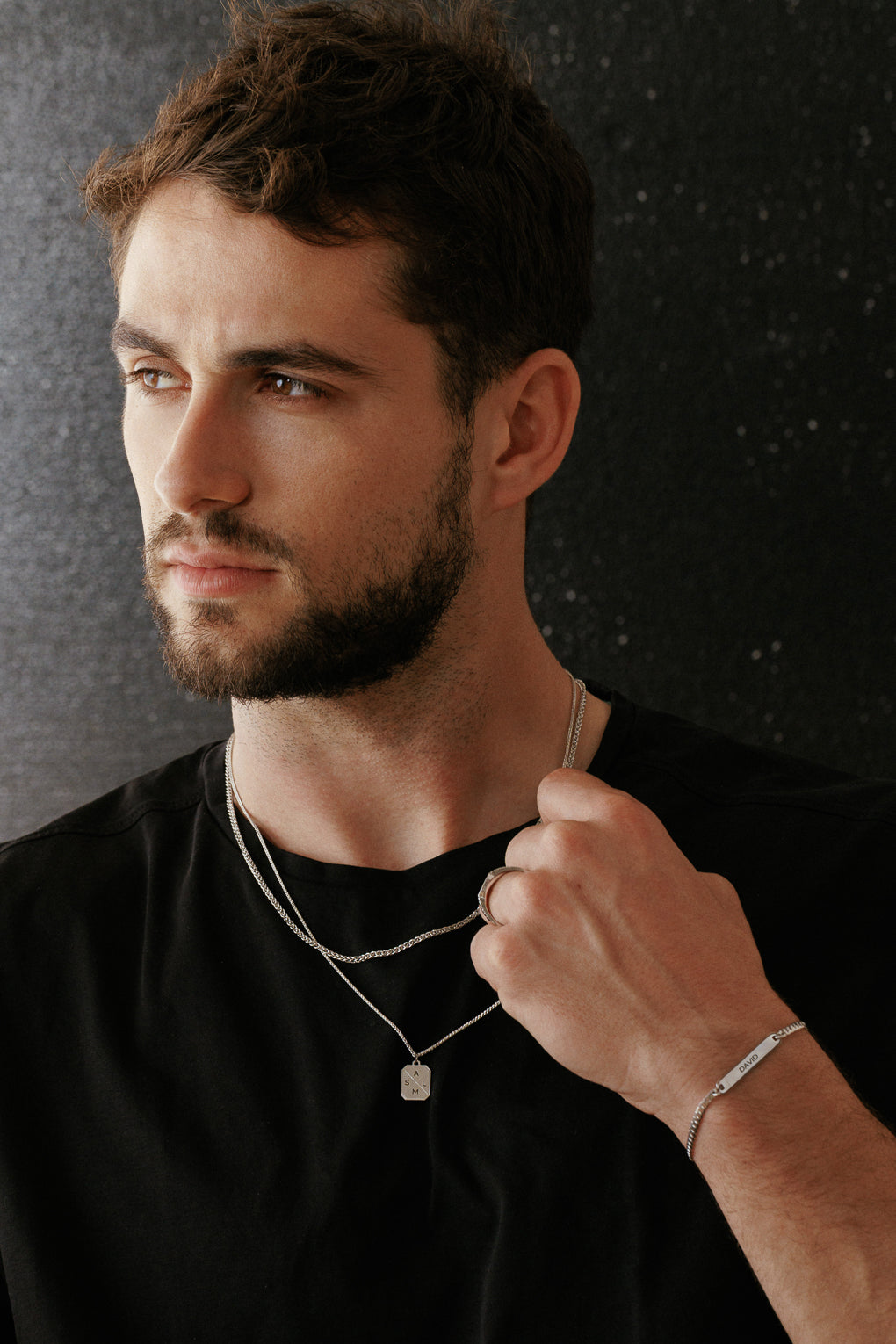 Leo Custom Engraved Necklace