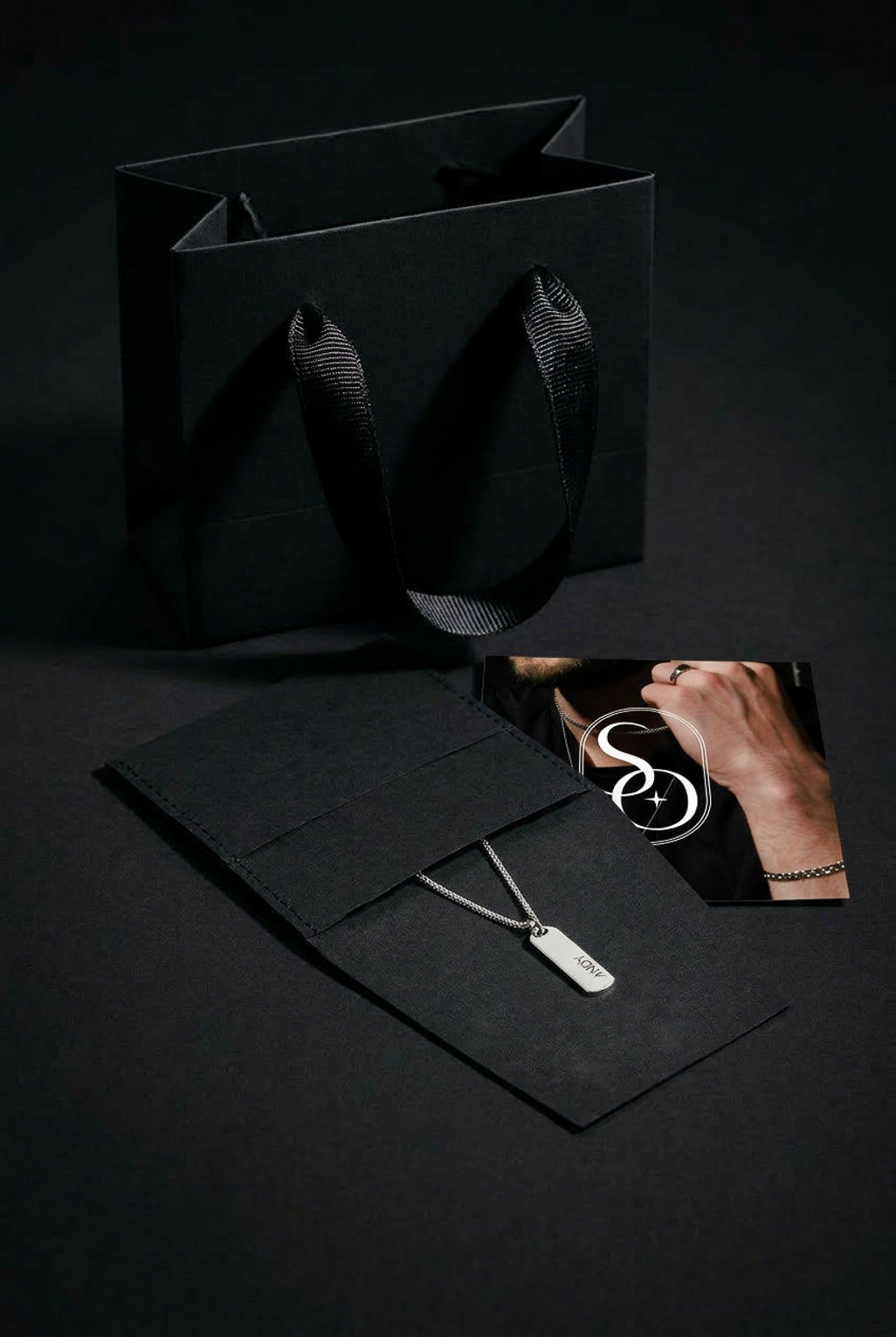 Luke Custom Engraved Necklace