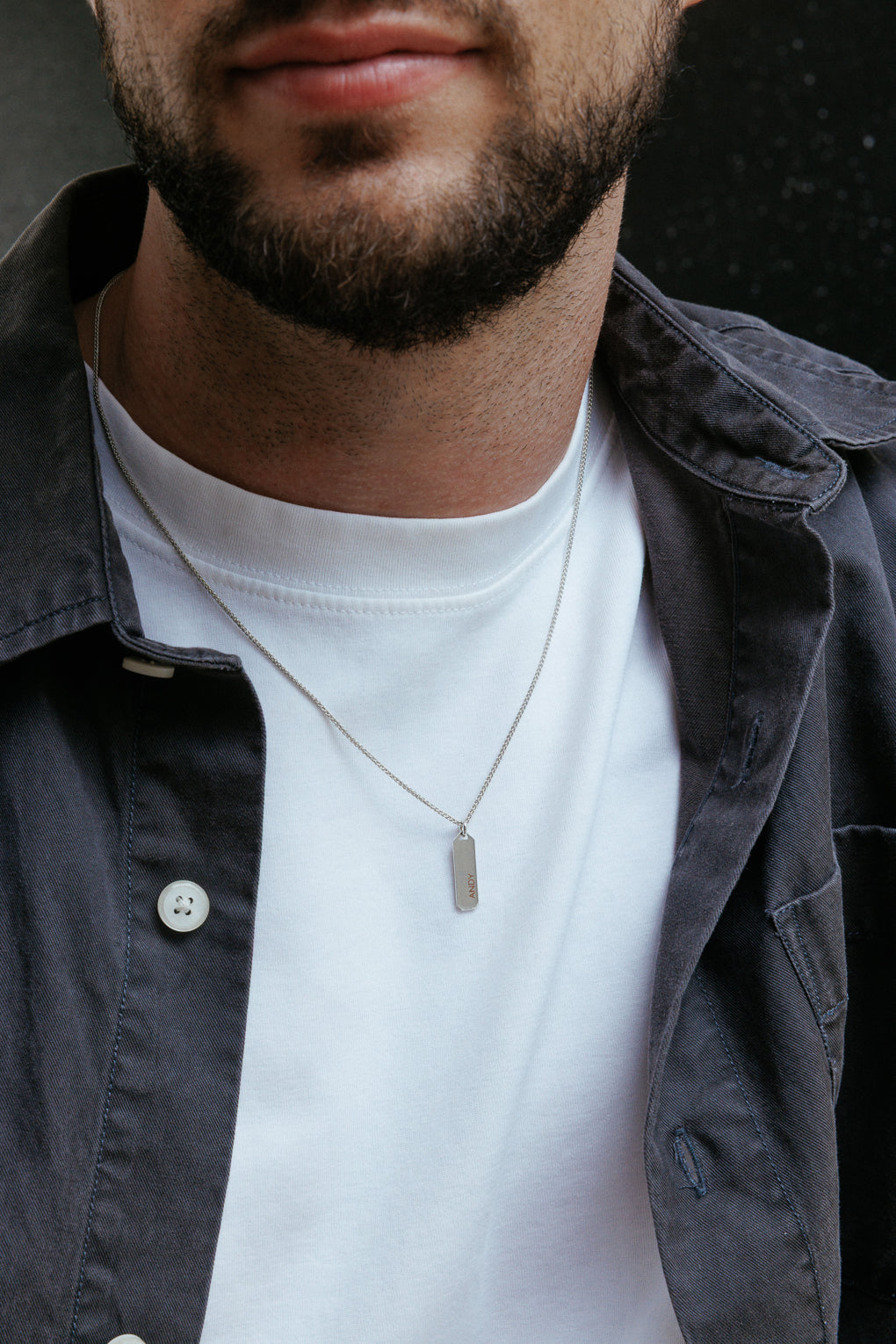 Luke Custom Engraved Necklace