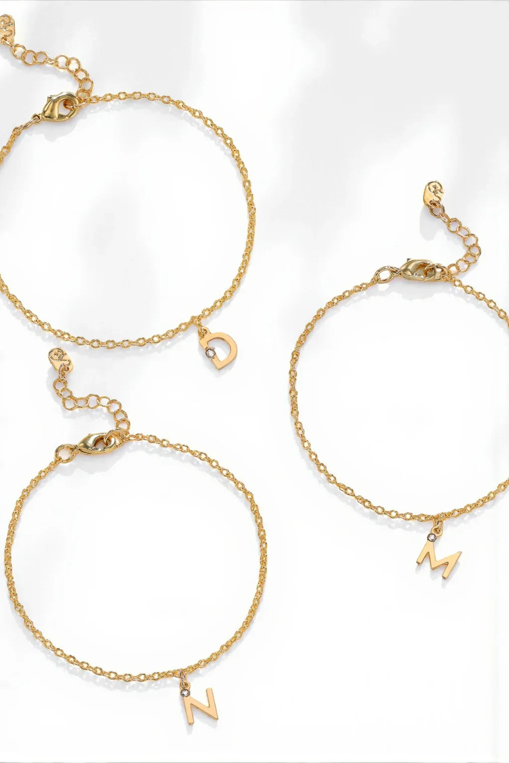 Tiny Initial Bracelet