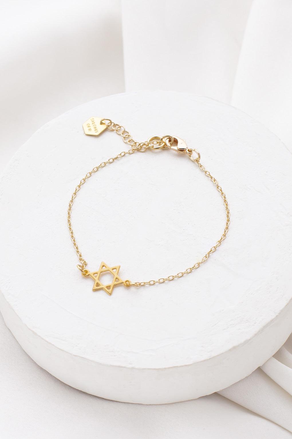 Tiny Star of David Bracelet