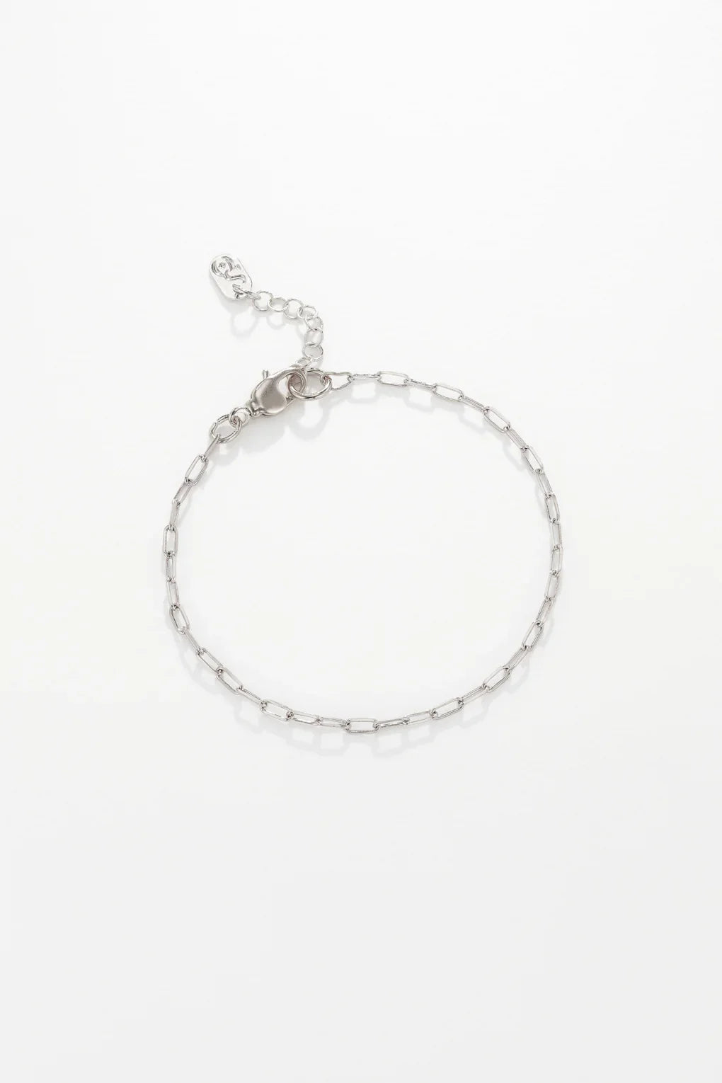 Charm Bracelet - Small Paperclip Chain