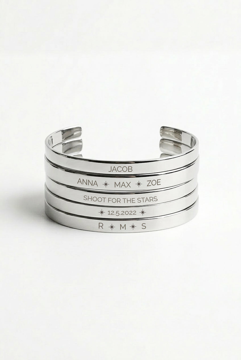 Custom Engraved Cuff Bracelet for Men