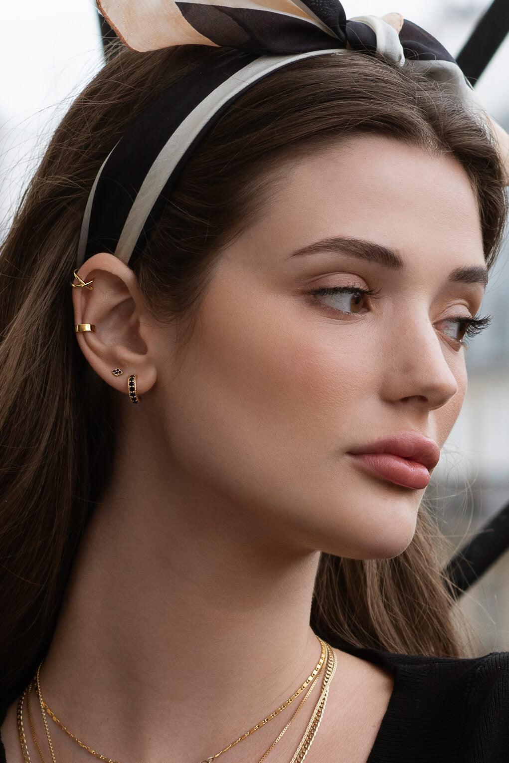 Gabrielle Hoop Earring