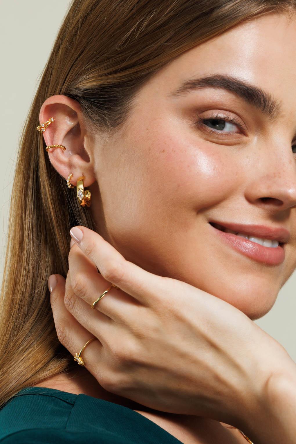 Cosmic Hoop Earrings