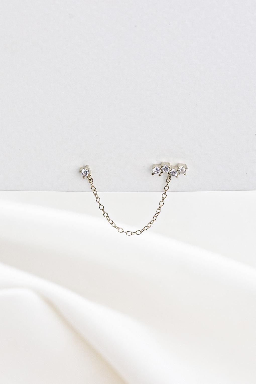 Gardenia Double Earring