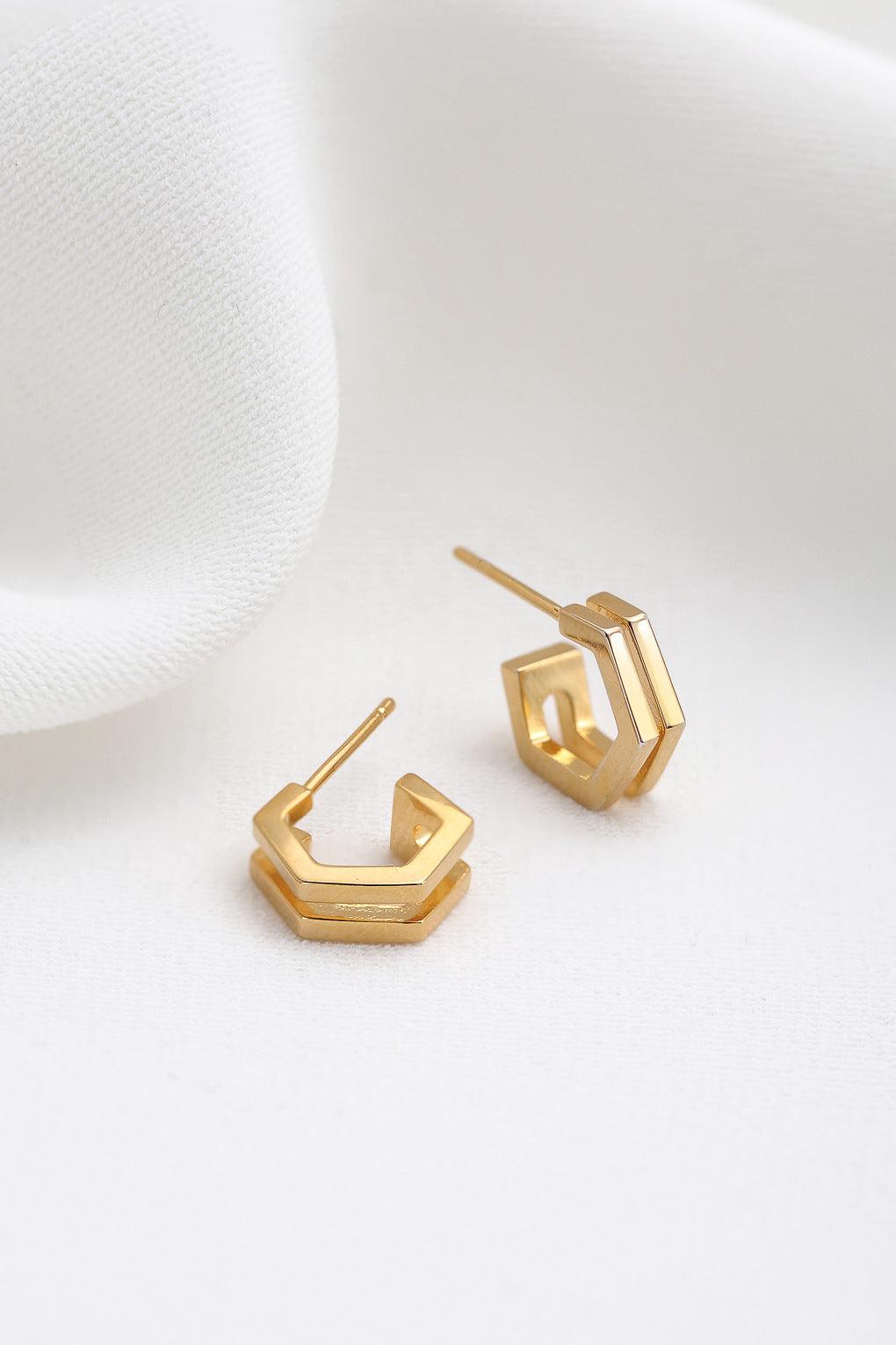 Small Metric Earrings