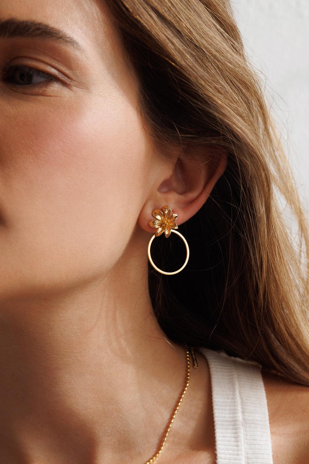 Helena Earrings Gold
