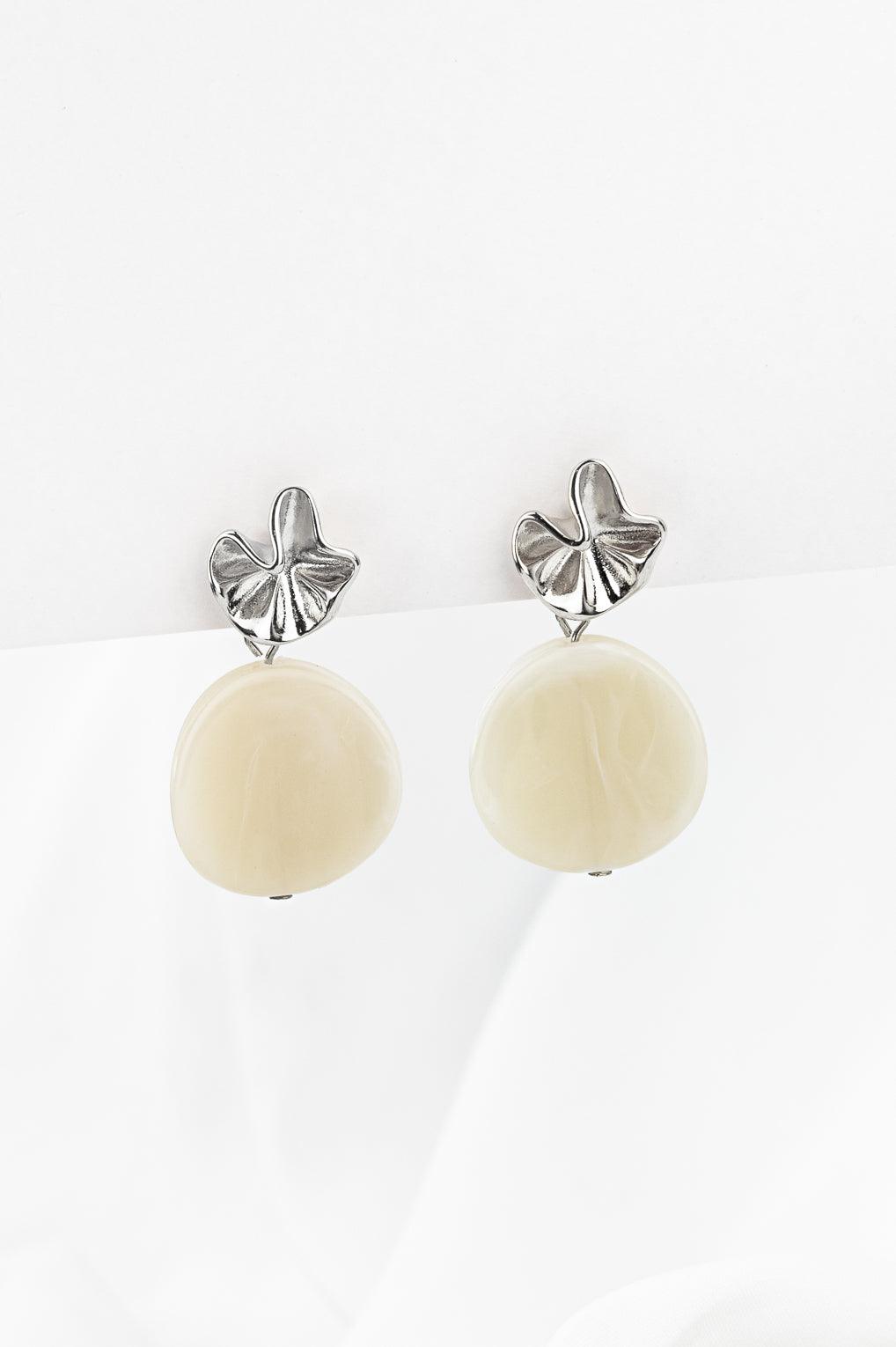 Sabine Earrings Gold / 24 cream