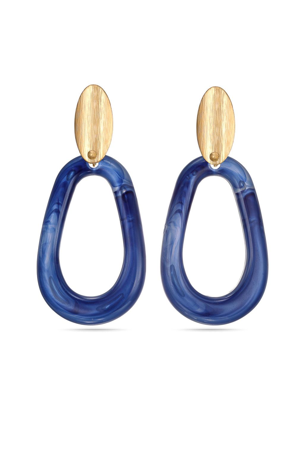 Clara Earrings Gold / 12 green