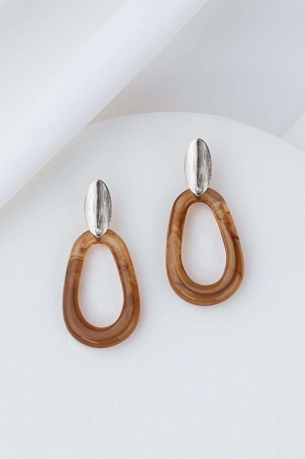 Clara Earrings Gold / 12 green