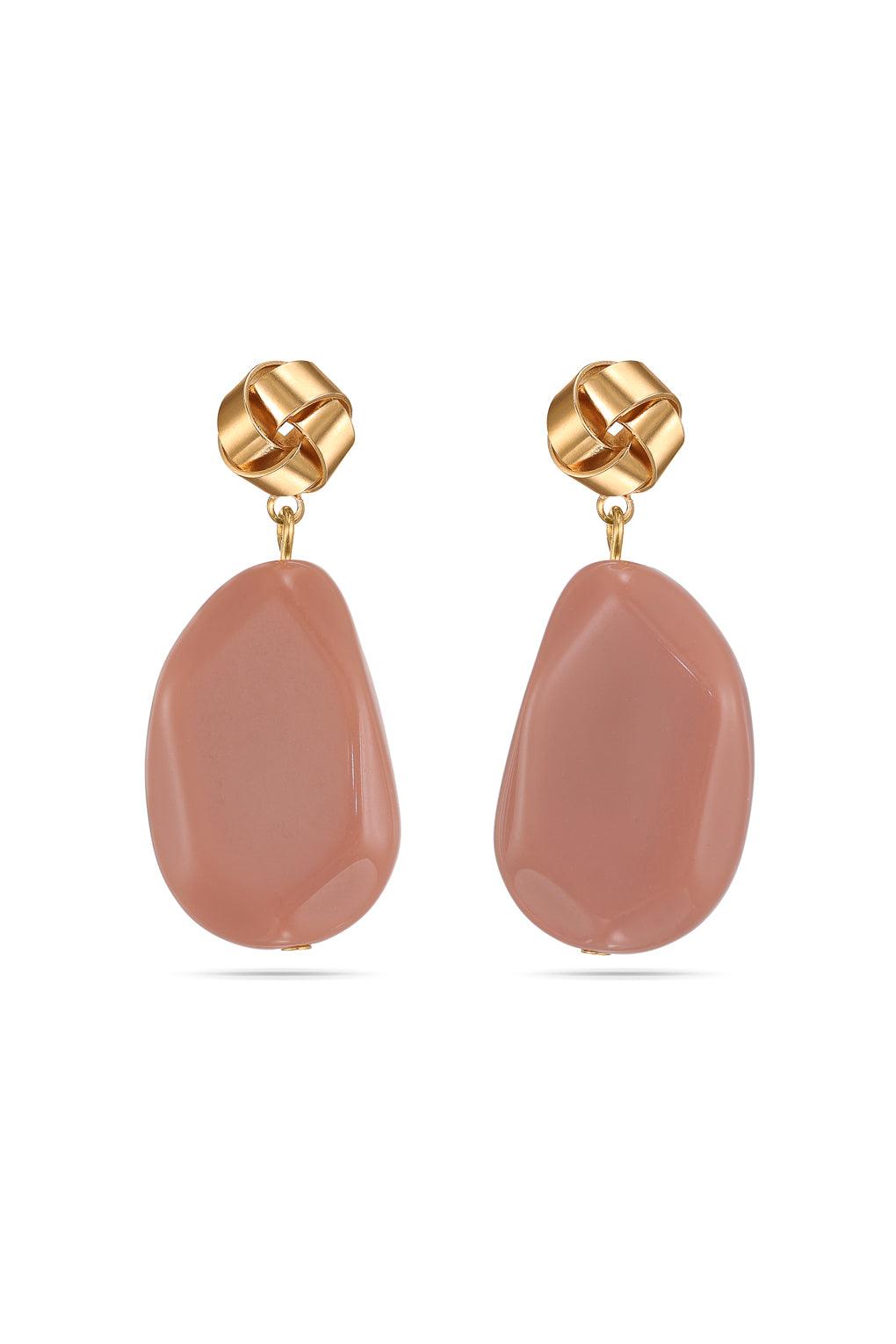 Talia Earrings Gold / 32 teal