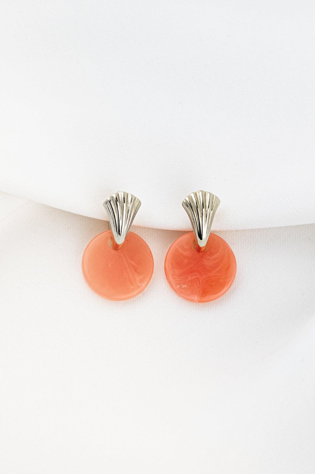 Sylvie Earrings Gold / 9 aqua