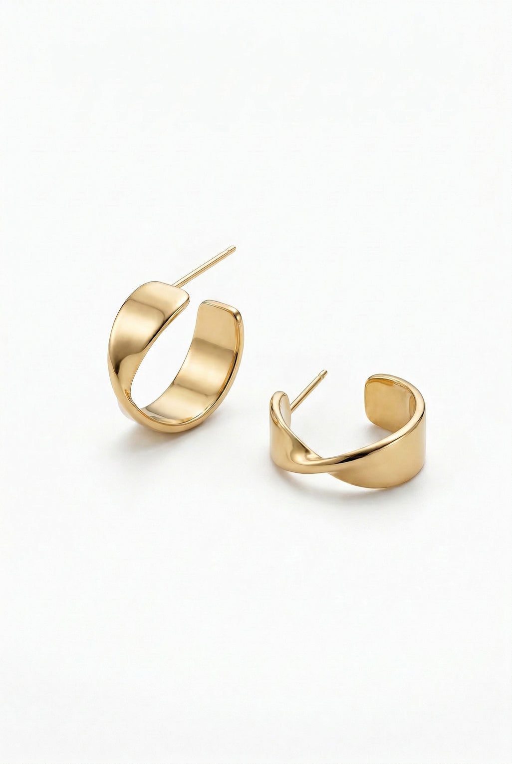 Swell hoop earrings