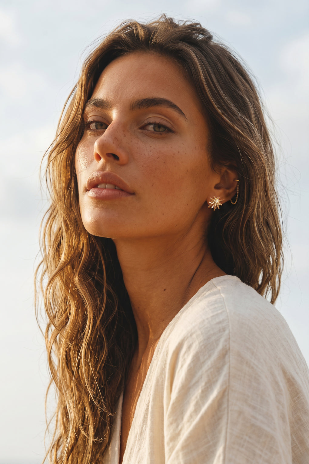 Fiji post earrings
