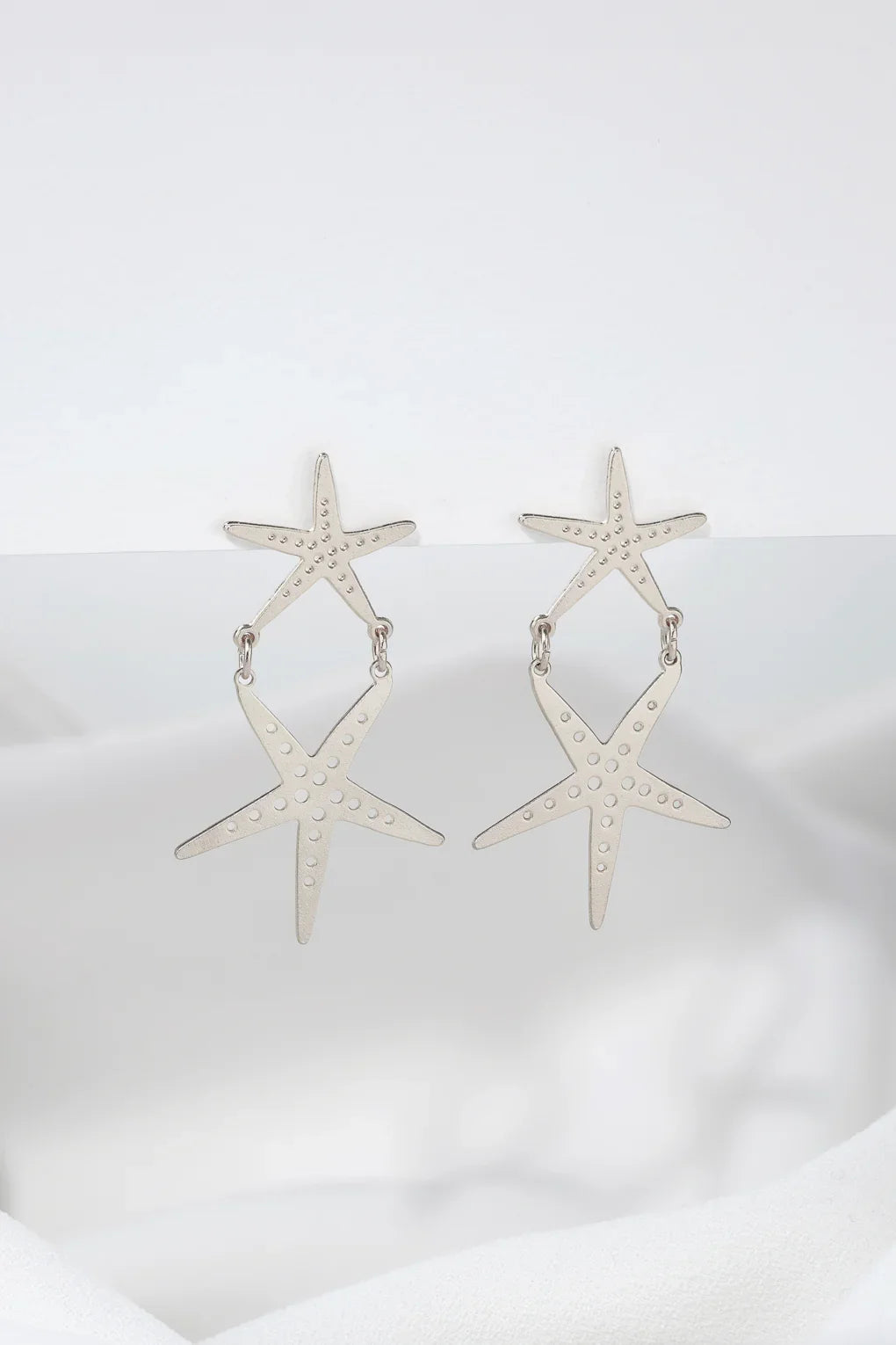 Large Starfish Post Earrings