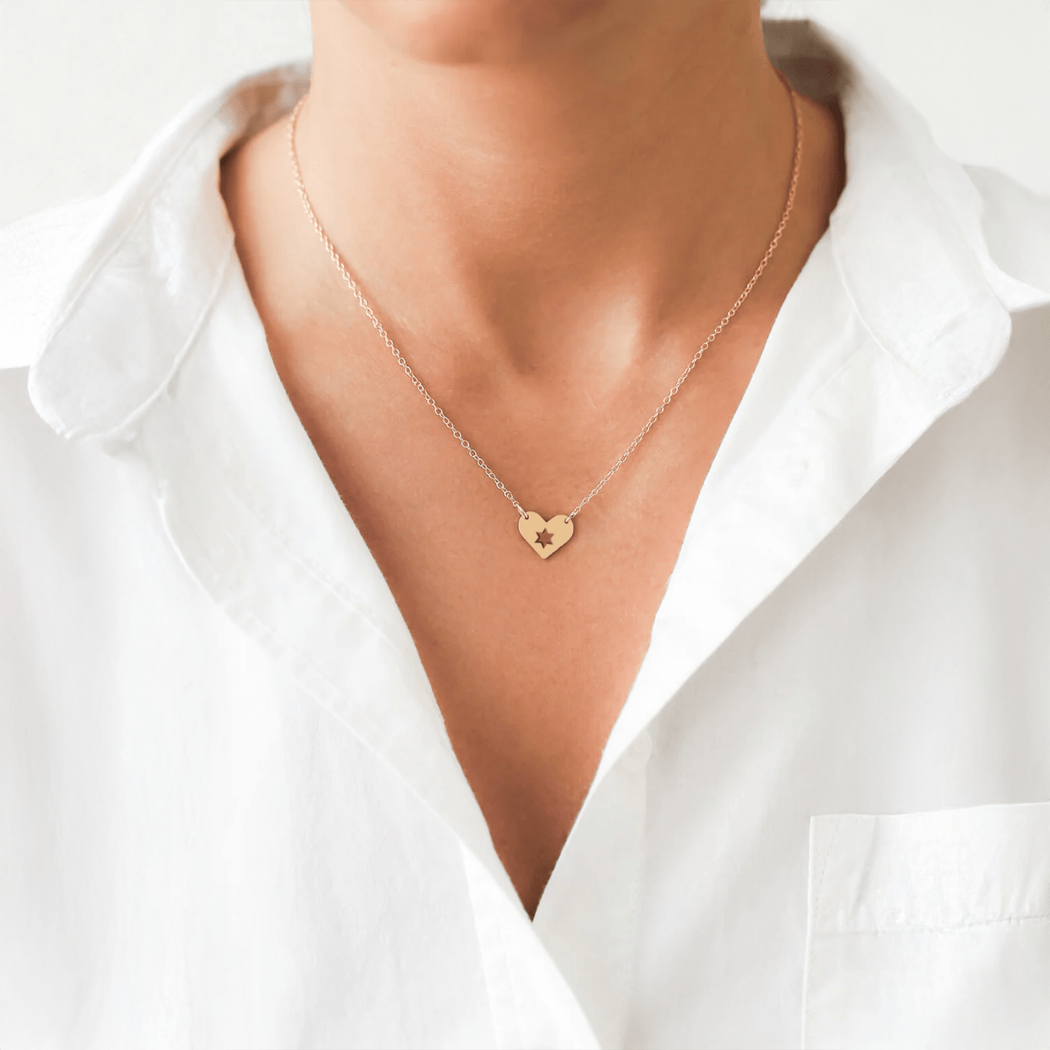 Israel At Heart Necklace