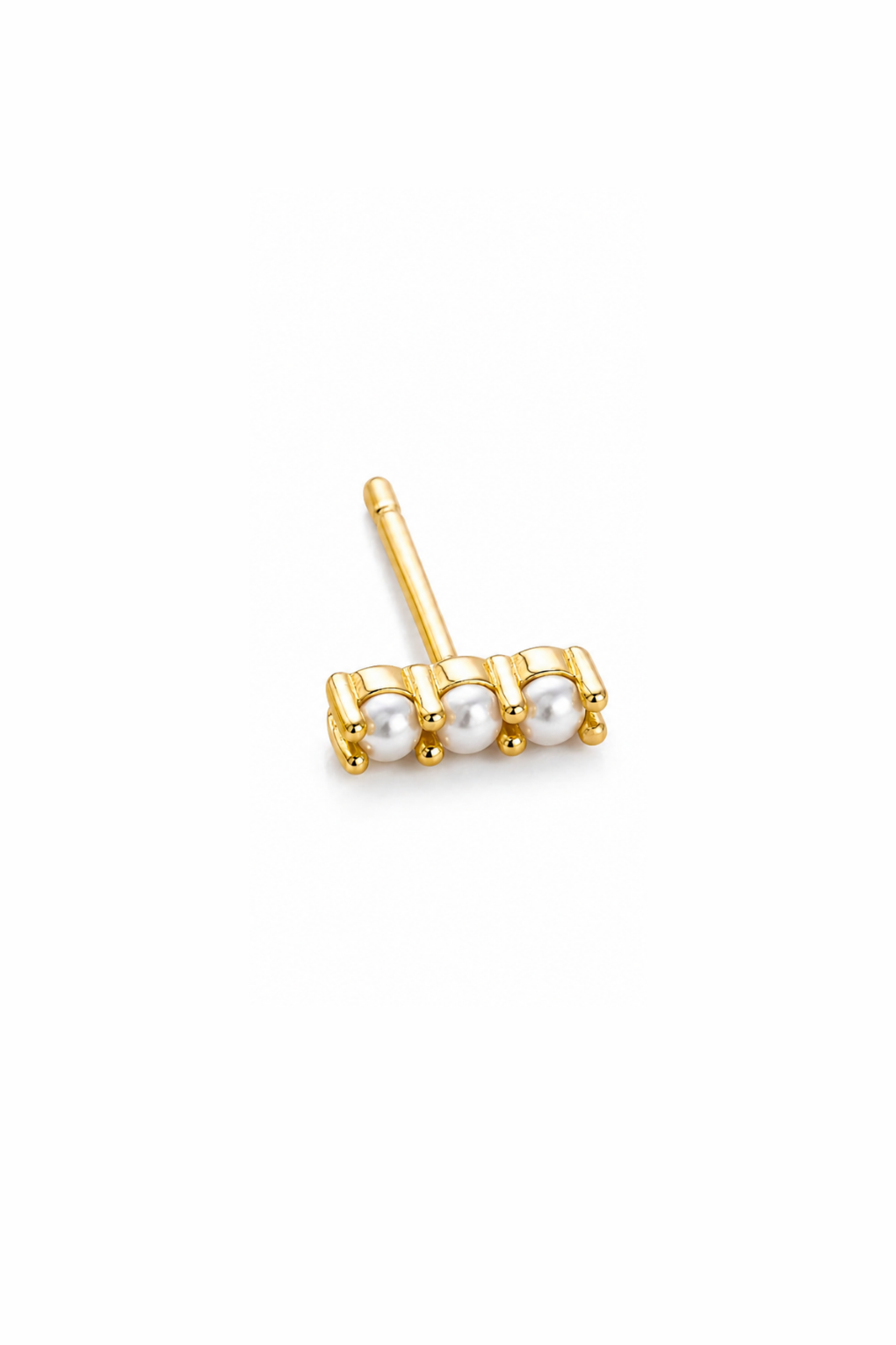 Pearl Bar Earring