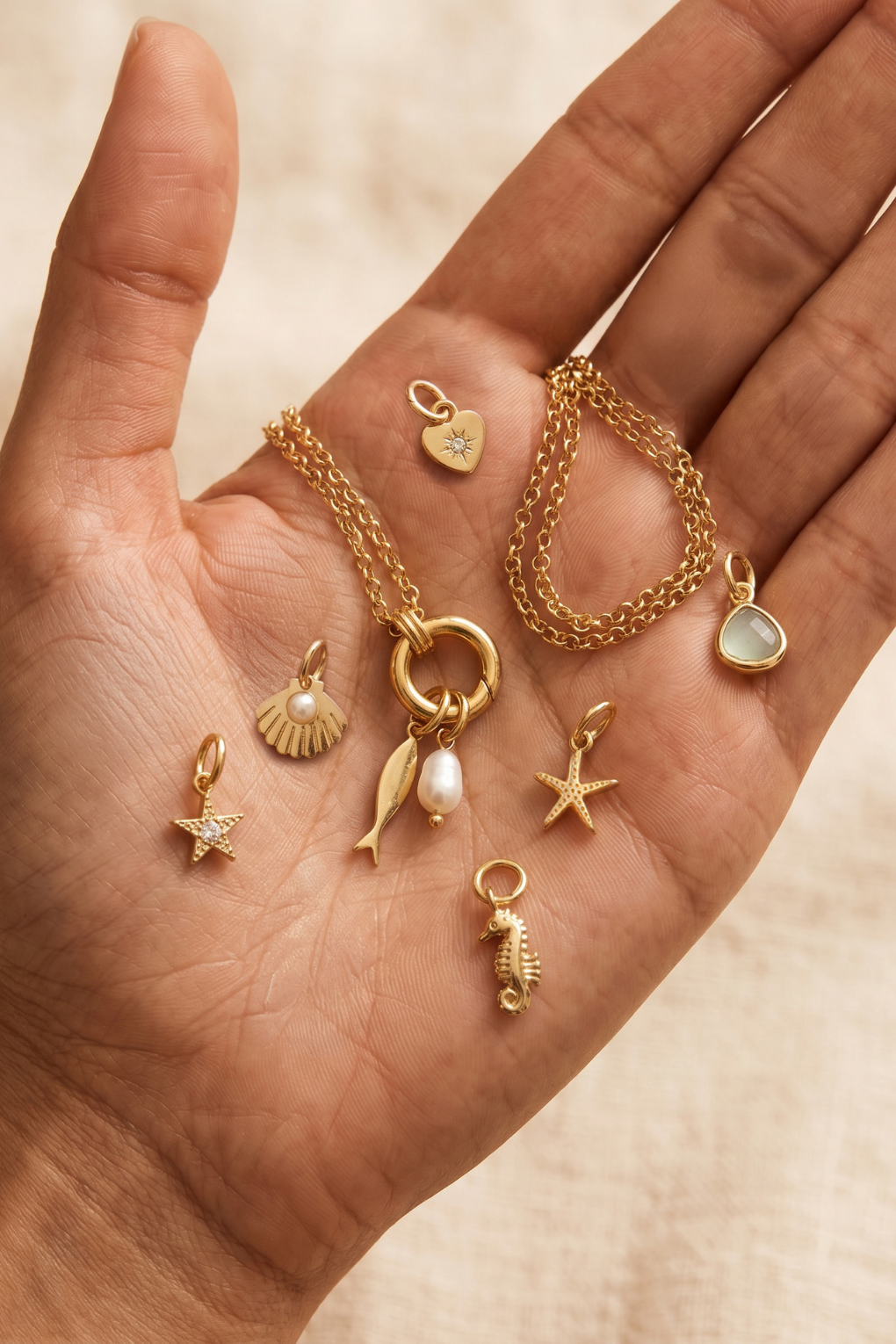 Charm Necklace - Chunky