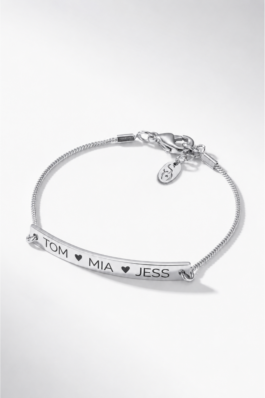 Custom Engraved Bar Bracelet