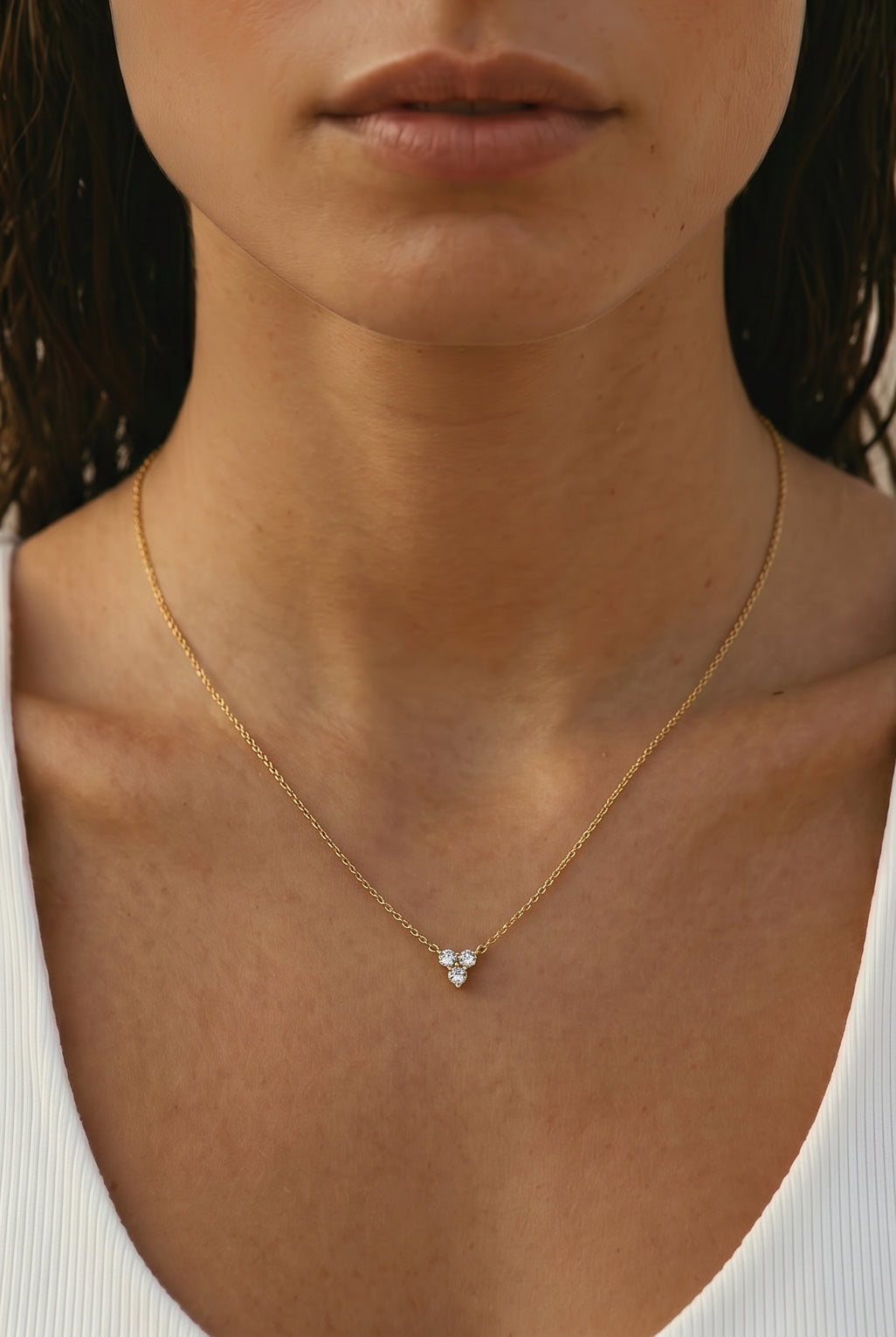Blair necklace in 14K gold