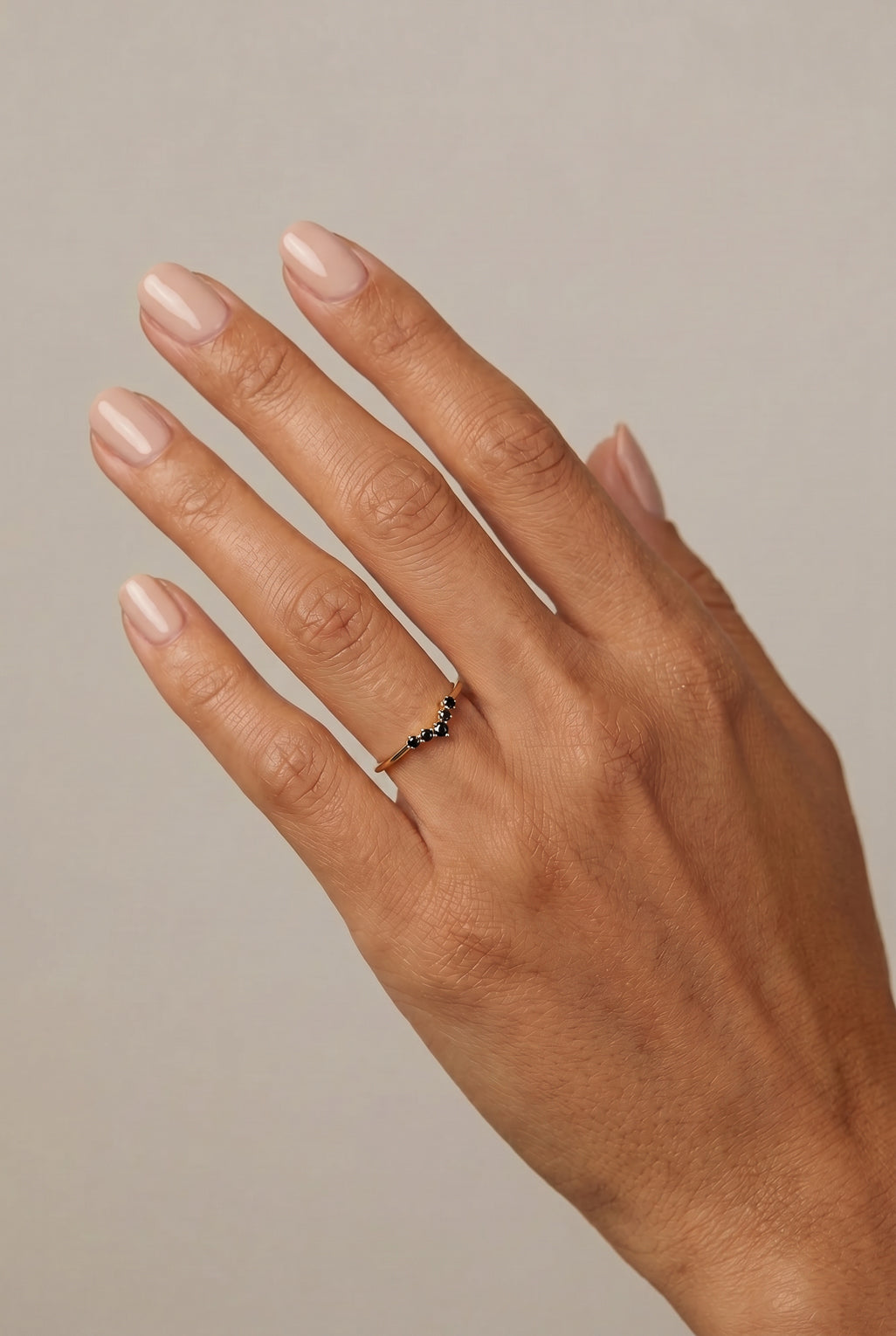 Celine ring in 14K gold and Diamonds