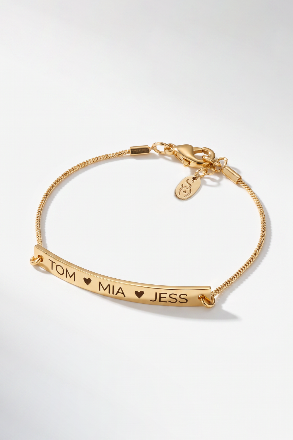 Custom Engraved Bar Bracelet