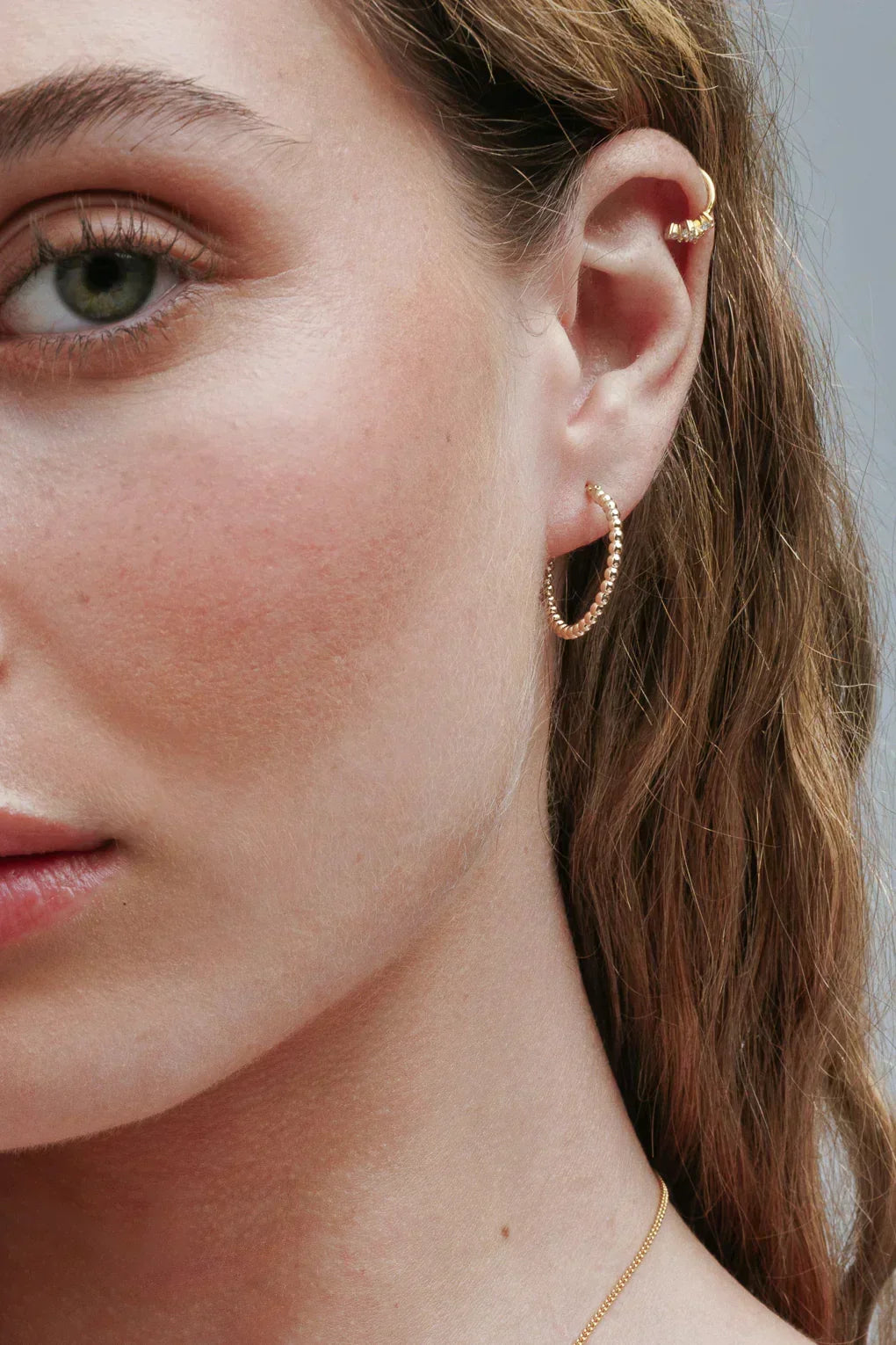 Mika Earrings in 14K gold