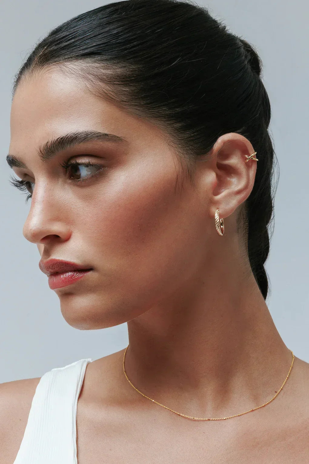 Evie Earrings in 14K gold