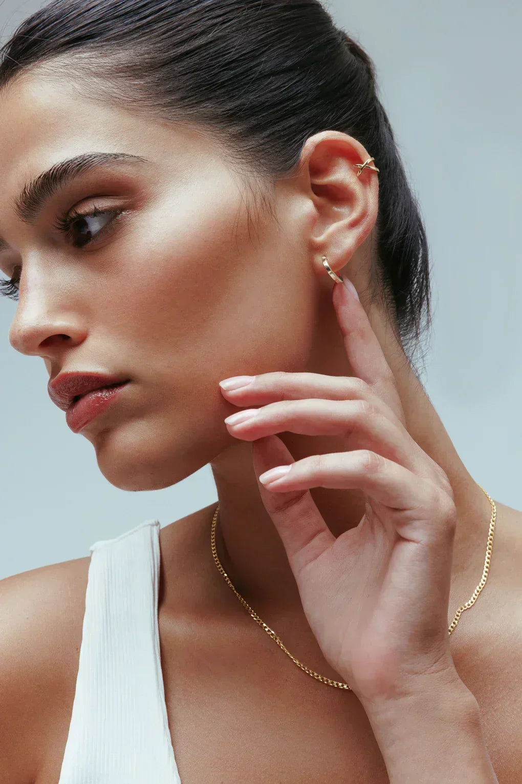 Carrie Earrings in 14K gold