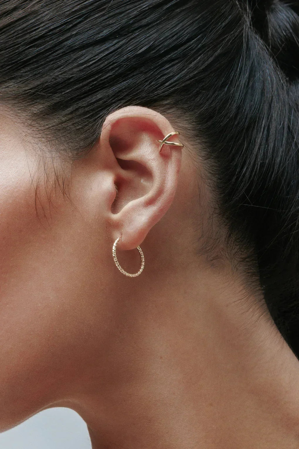 Casey Earrings in 14K gold
