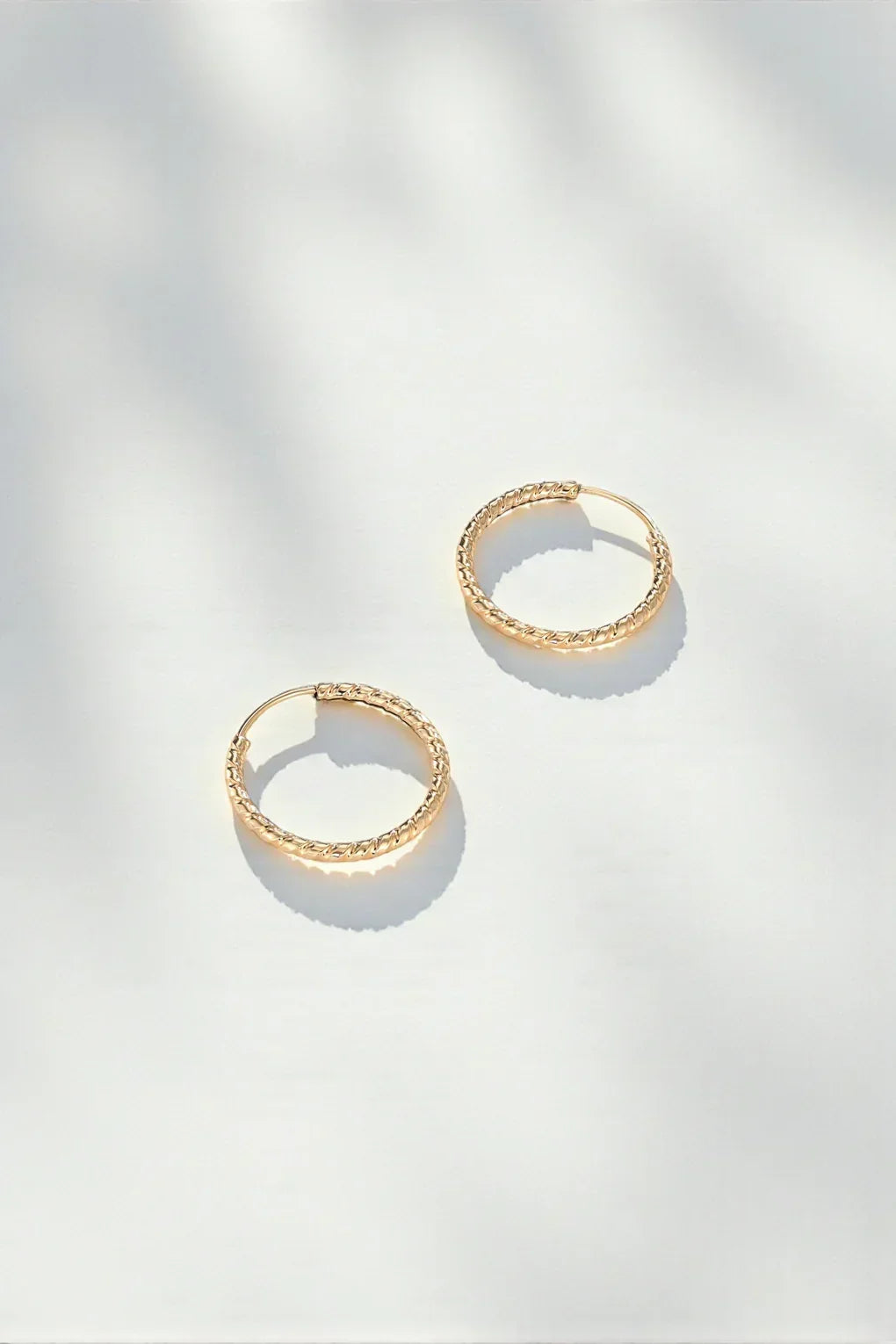 Casey Earrings in 14K gold