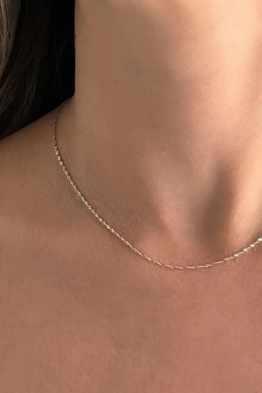 Zoe Necklace in 14K gold