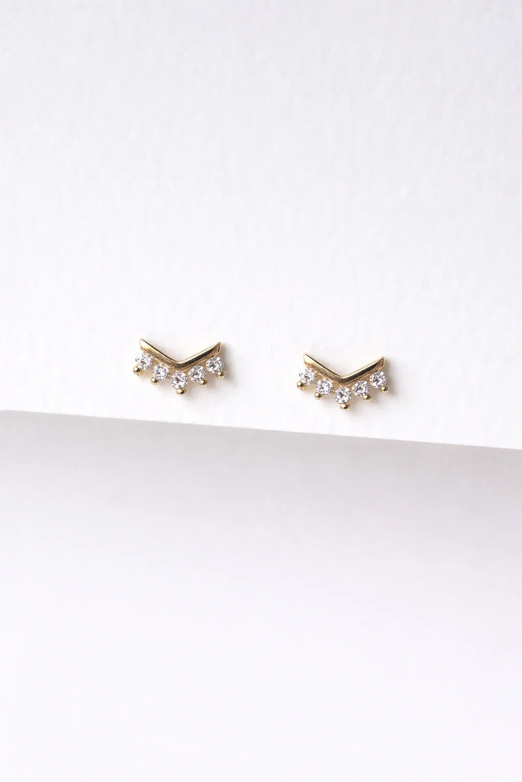 Mori earrings in 14K gold