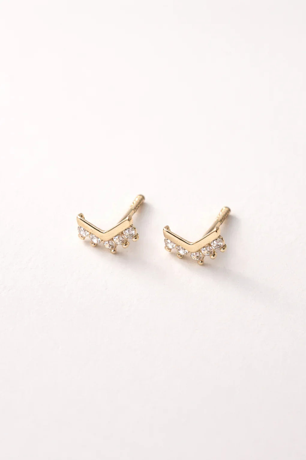 Mori earrings in 14K gold