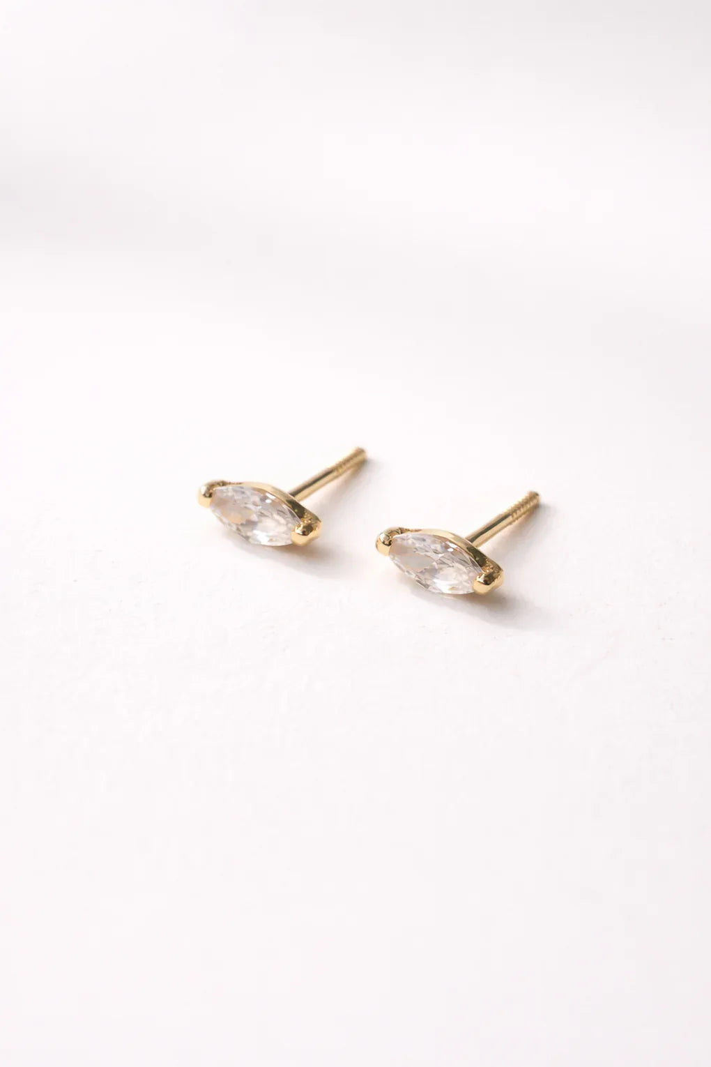 Gia earrings in 14K gold