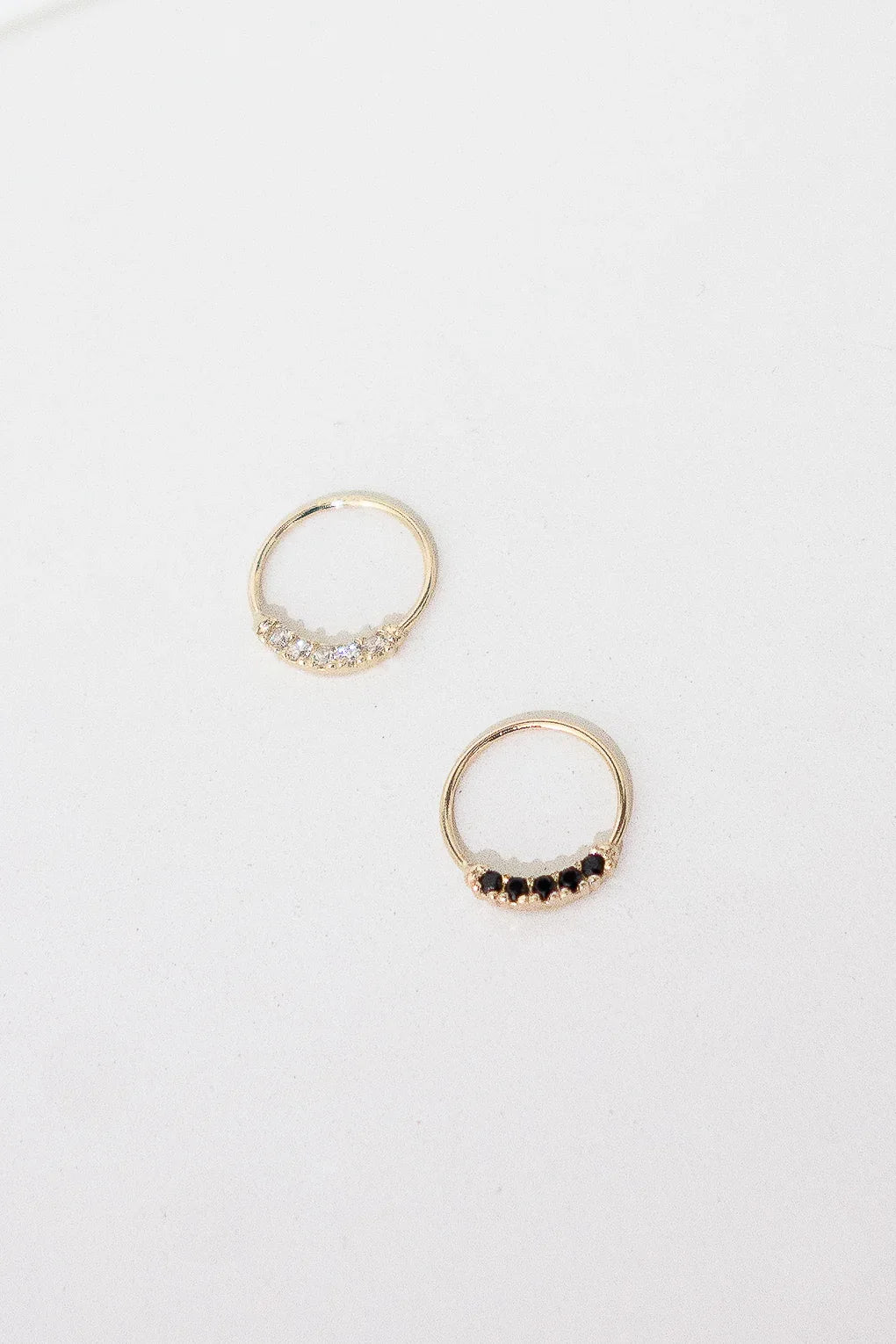 Tom piercing earring in 14K gold