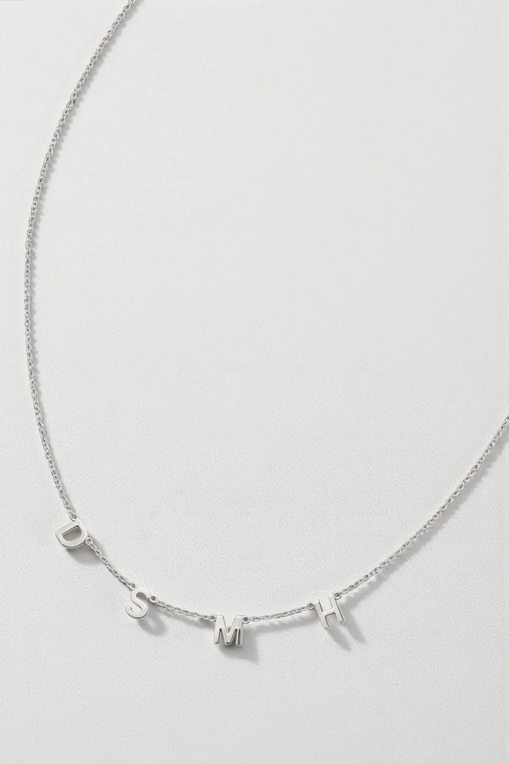 14K Gold Initial Necklace