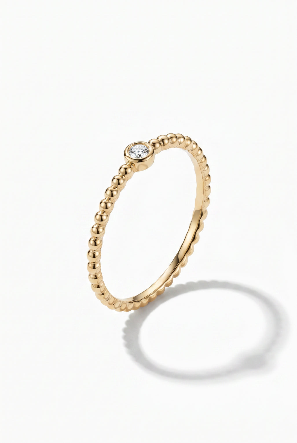Madison ring in 14K gold and Diamonds